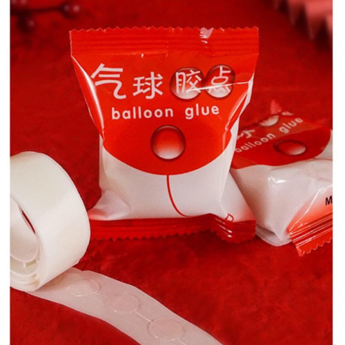 台灣現貨 無痕膠點貼 氣球膠點 氣球固定膠