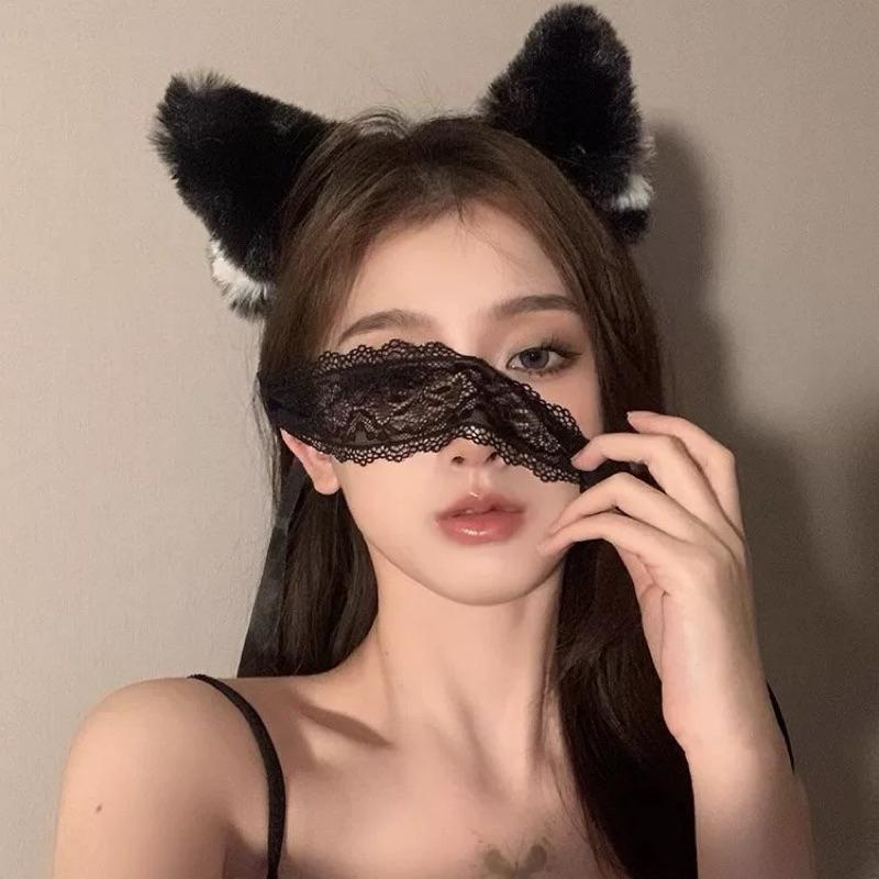性感蕾絲 性感蕾絲 矇眼 面罩-細節圖2
