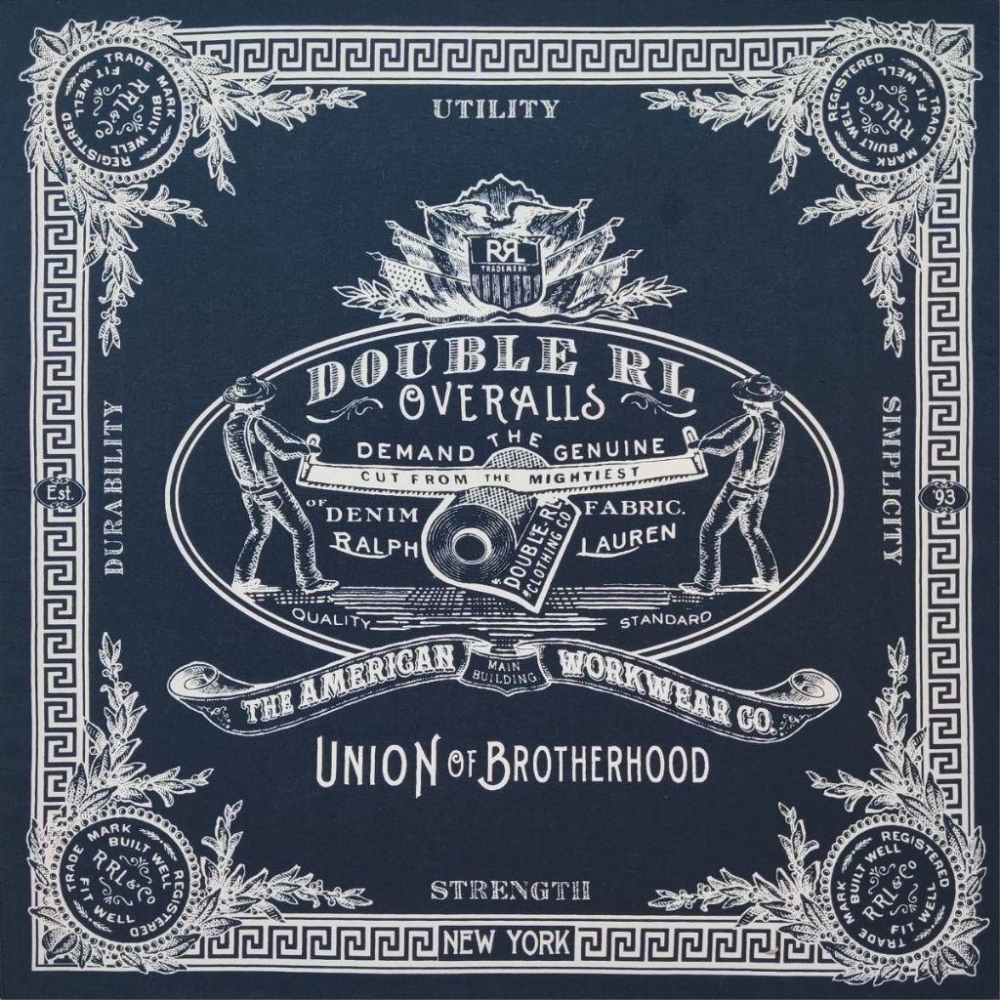 美式復古vintage方巾 純棉 男士圍脖 古著頭巾 嘻哈領巾 面巾 美式重機 騎行方巾 戶外騎行登山嘻哈機車裝飾面巾頭-細節圖7