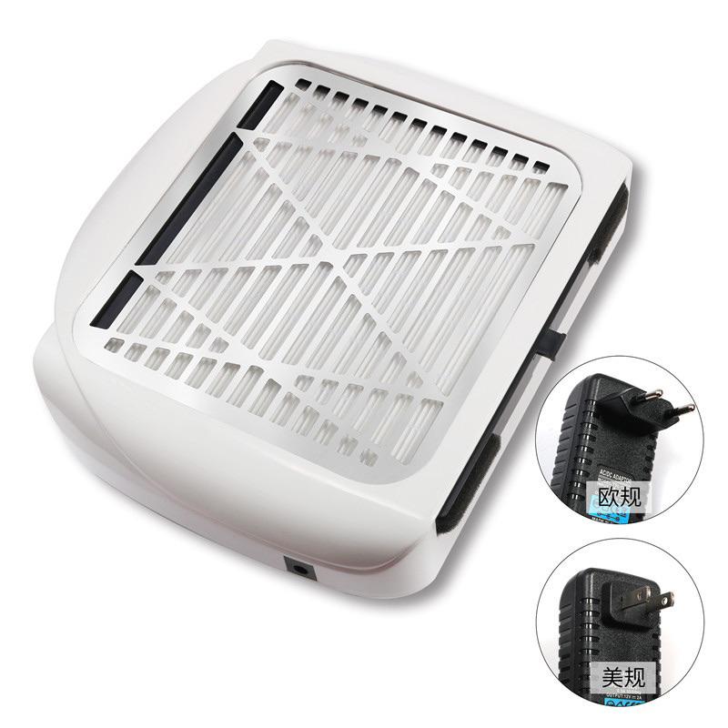 80W吸塵器美規 美甲吸塵器 雙風扇 金屬面板美甲吸塵器 日式美甲吸塵機 卸甲機 指甲打磨機 超強吸力不跑灰 平面吸塵器-細節圖3