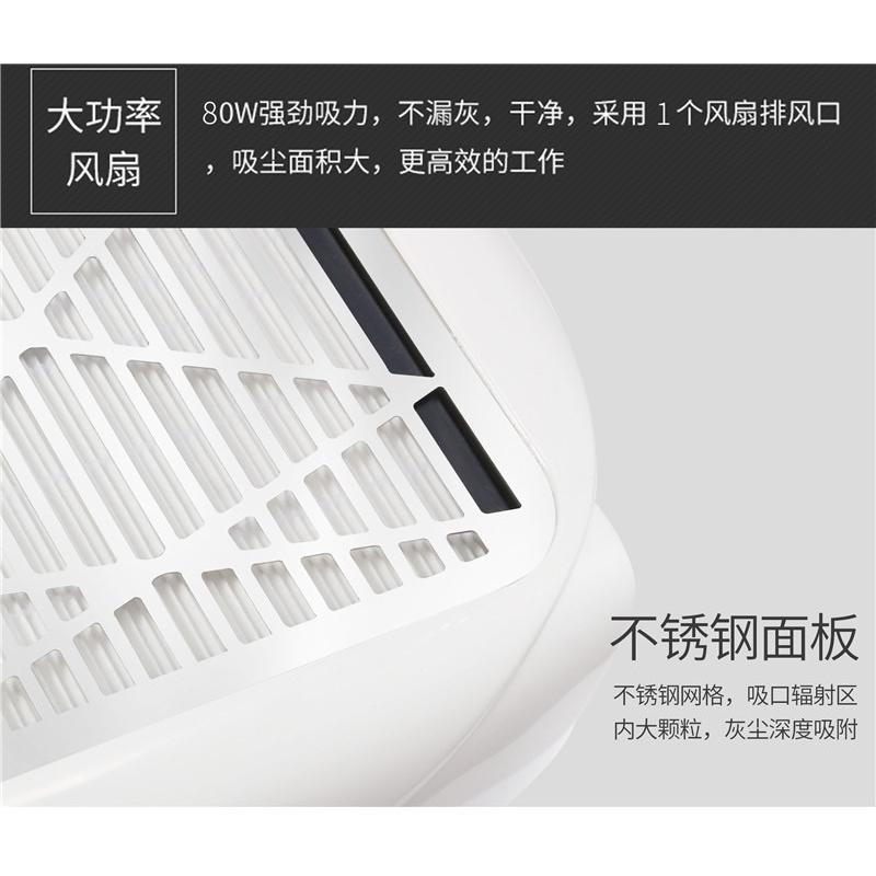 80W吸塵器美規 美甲吸塵器 雙風扇 金屬面板美甲吸塵器 日式美甲吸塵機 卸甲機 指甲打磨機 超強吸力不跑灰 平面吸塵器-細節圖7