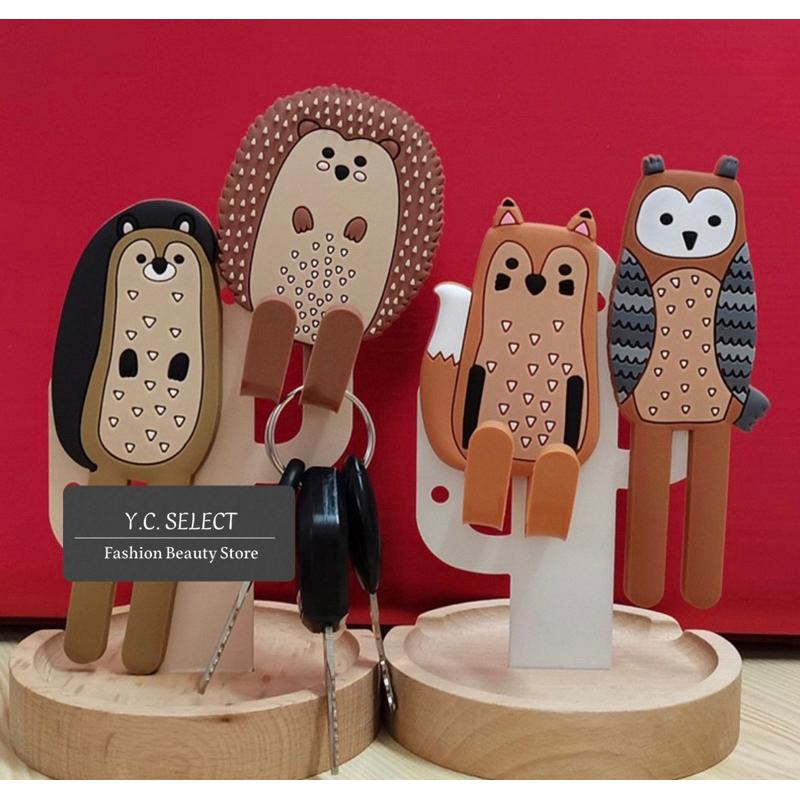 動物冰箱貼 冰箱磁吸鐵 冰箱掛鉤 磁吸掛鉤 可愛動物造型磁性掛鈎 磁鐵冰箱掛鉤 冰箱磁鐵 大門磁鐵 掛勾 大門鑰匙收納-細節圖3