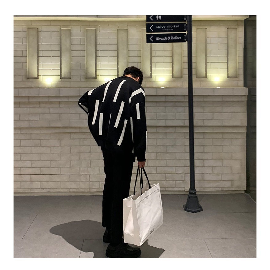 韓版V領針織外套-細節圖2