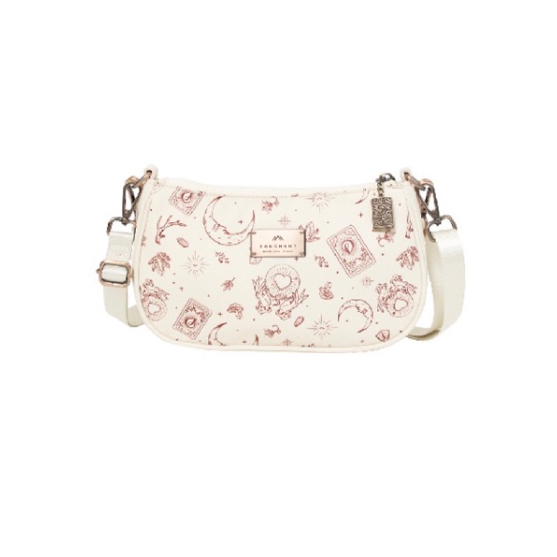 ✨全新現貨✨DOUGHNUT半月包/斜背包Priestess-The Mystic Club Series忌廉X磚紅-細節圖4