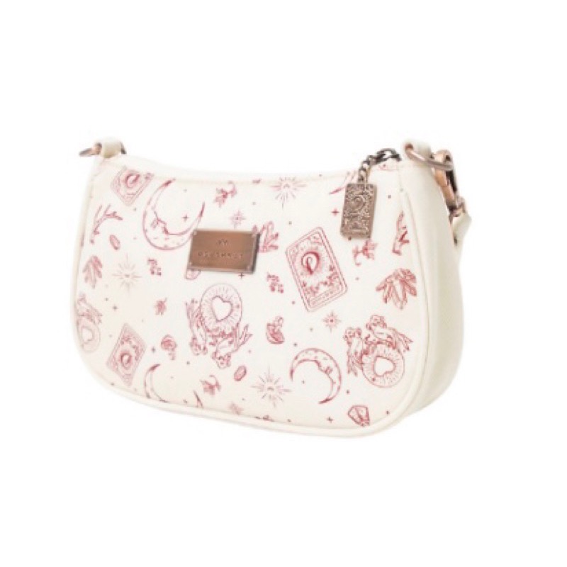 ✨全新現貨✨DOUGHNUT半月包/斜背包Priestess-The Mystic Club Series忌廉X磚紅-細節圖5