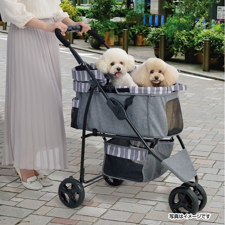 知名大廠 日本 GEX 愛犬推車 寵物推車 狗狗推車 三輪穩定型 GEX 57316 / 57538-細節圖3