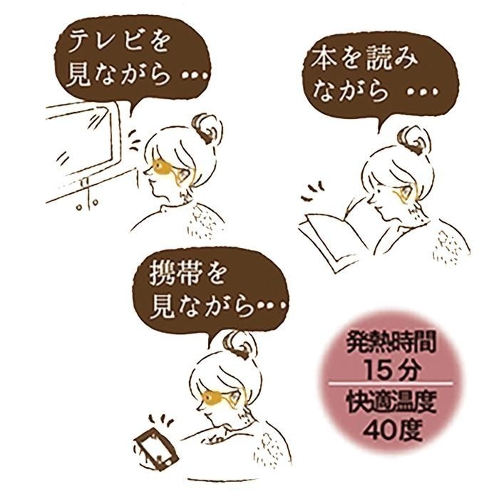 日本HONYARADOH 可愛動物造型 晚安舒適溫熱眼罩 溫感眼罩 熱敷眼罩 舒緩眼罩 貓咪 狐狸 兔子 棕熊 追劇必備-細節圖8