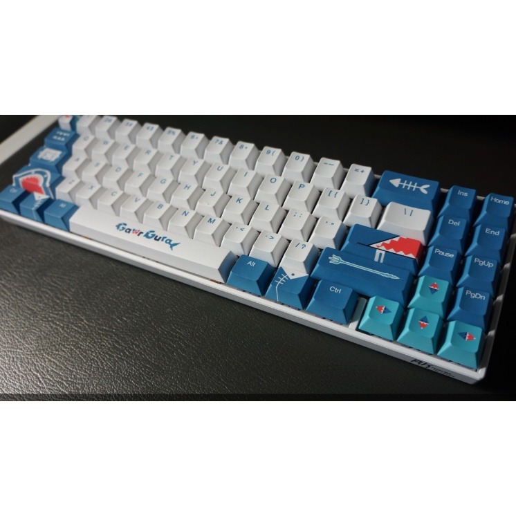 Hololive 噶嗚·古拉鍵帽 古拉COS 鯊魚 鯊鯊 Gawr Gura Gawr Gura鍵帽-細節圖3