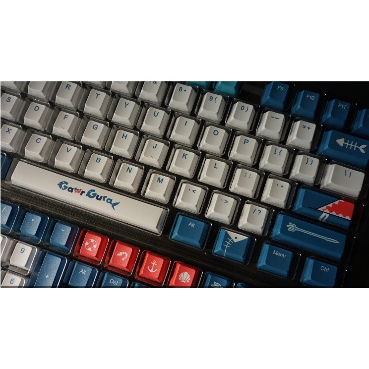 Hololive 噶嗚·古拉鍵帽 古拉COS 鯊魚 鯊鯊 Gawr Gura Gawr Gura鍵帽-細節圖6