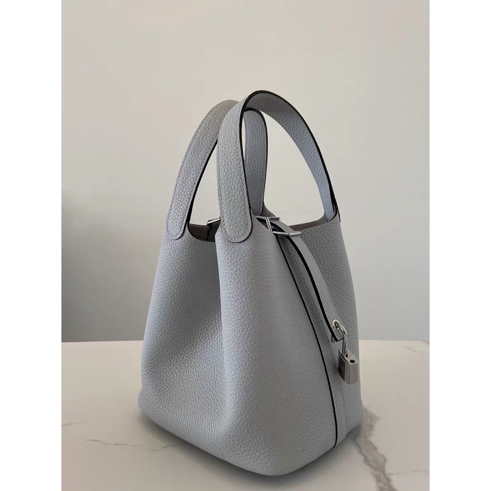 正韓🇰🇷聖杯藍togo牛皮菜籃包-細節圖2