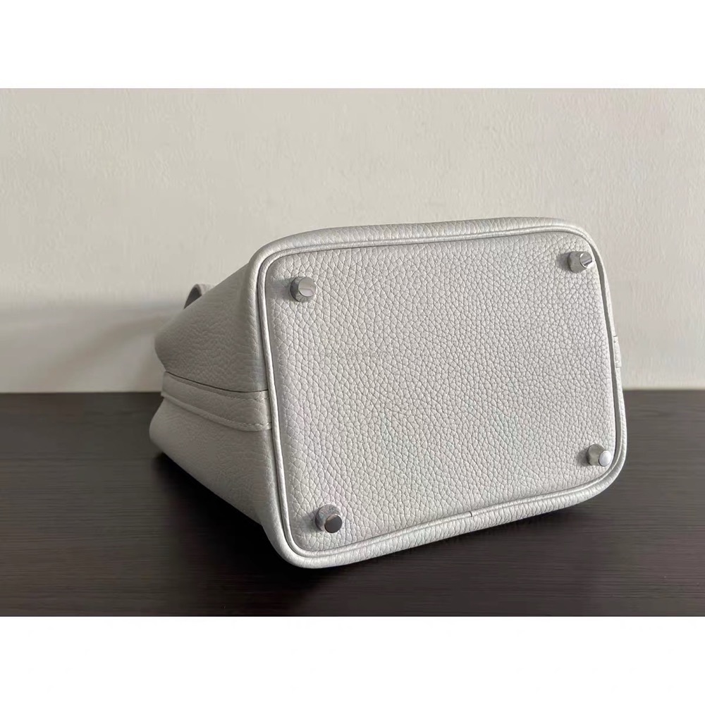 正韓🇰🇷聖杯藍togo牛皮菜籃包-細節圖6