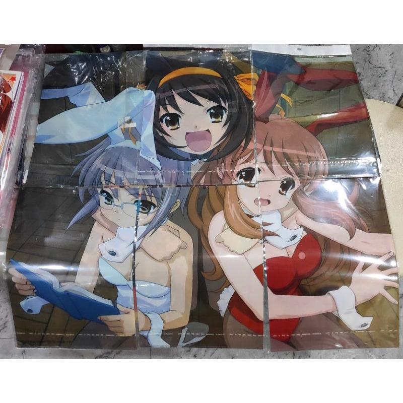 出清 動漫 同人 漫畫 周邊 資料夾 涼宮春日 套組  k-on輕音部 套組天使心跳 套組  化物語+超科學電磁砲-細節圖5