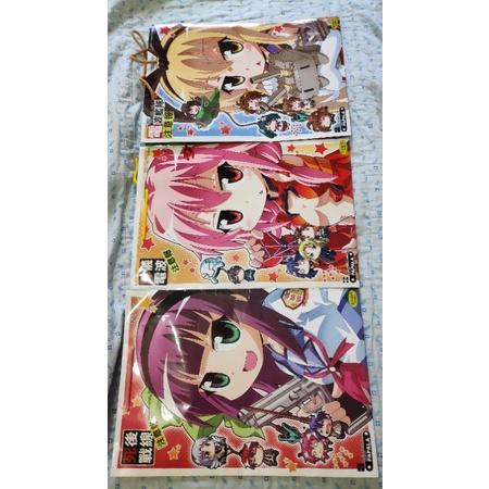 出清 動漫 同人 漫畫 周邊 資料夾 涼宮春日 套組  k-on輕音部 套組天使心跳 套組  化物語+超科學電磁砲-細節圖6