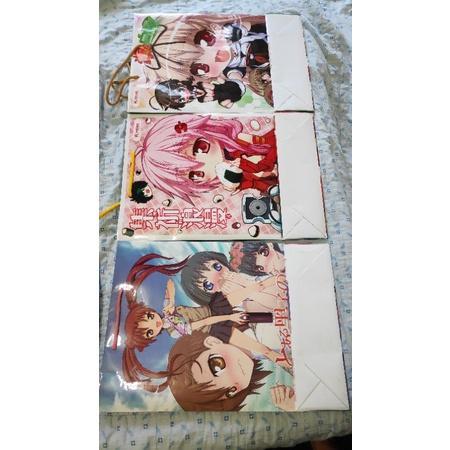 出清 動漫 同人 漫畫 周邊 資料夾 涼宮春日 套組  k-on輕音部 套組天使心跳 套組  化物語+超科學電磁砲-細節圖7