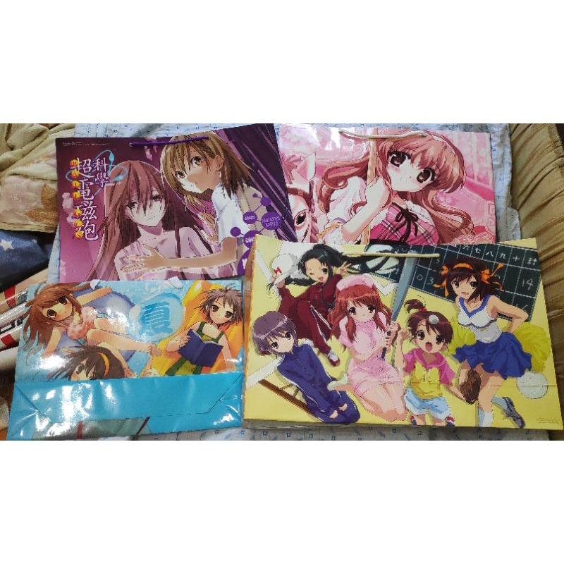 出清 動漫 同人 漫畫 周邊 資料夾 涼宮春日 套組  k-on輕音部 套組天使心跳 套組  化物語+超科學電磁砲-細節圖9