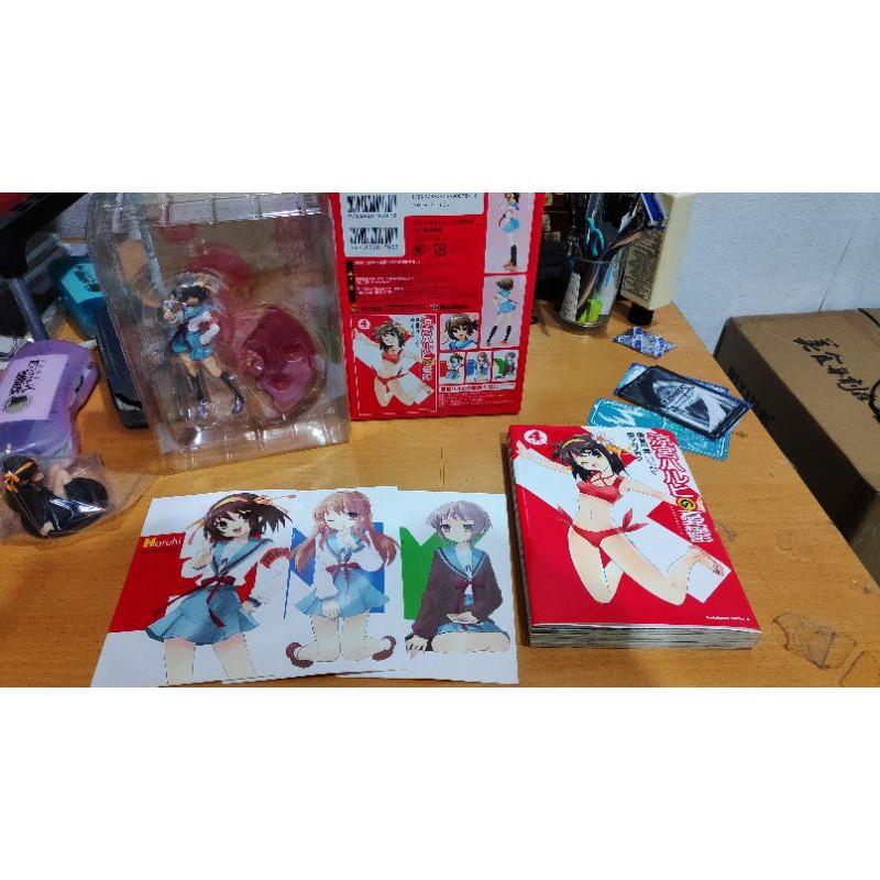 日版 漫畫 第4集 特裝涼宮春日的憂鬱 少年月刊（全買，贈送最後面卡牌）-細節圖4