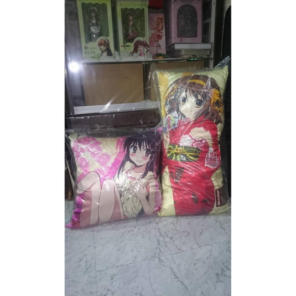 全新未拆 漫博 漫展 動漫 灼眼 夏娜 涼宮春日 限定 抱枕-細節圖2
