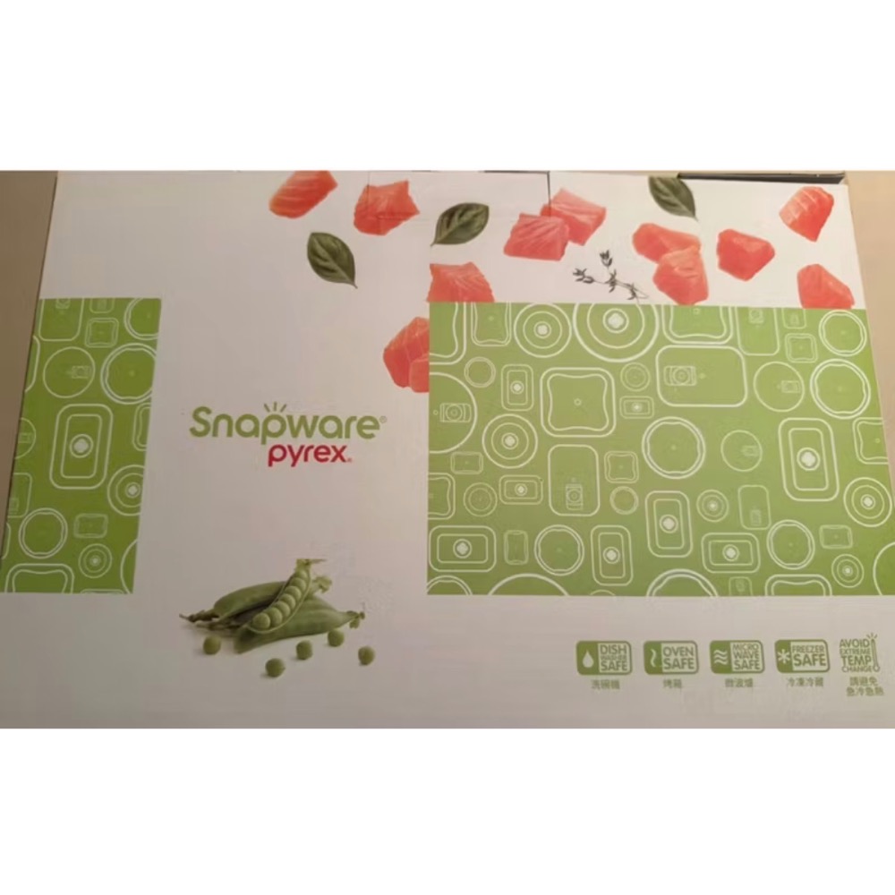 「全新送星巴克」⭐️康寧可拆扣玻璃保鮮盒組、Black Hammer保溫薄冰掀蓋式折疊便當袋-細節圖2