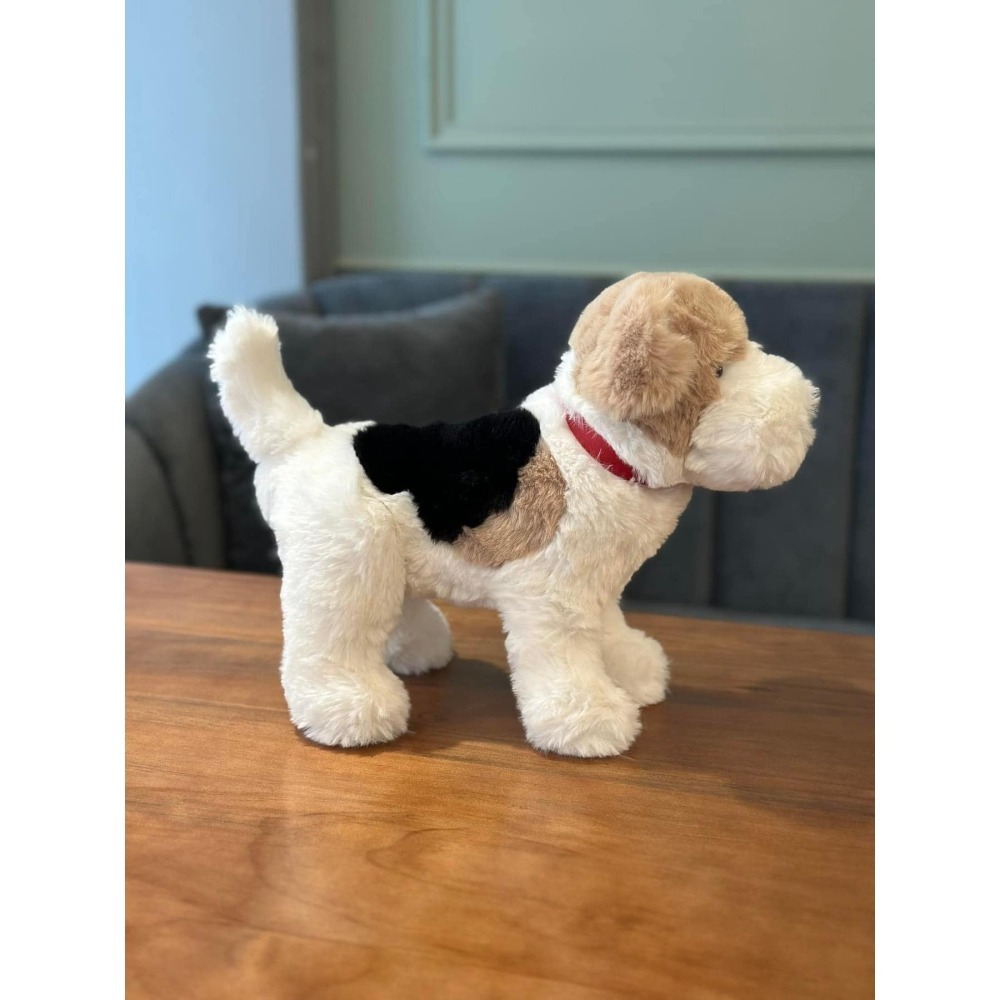 Wirefoxterrier 剛毛獵狐梗 絨毛娃娃-細節圖2