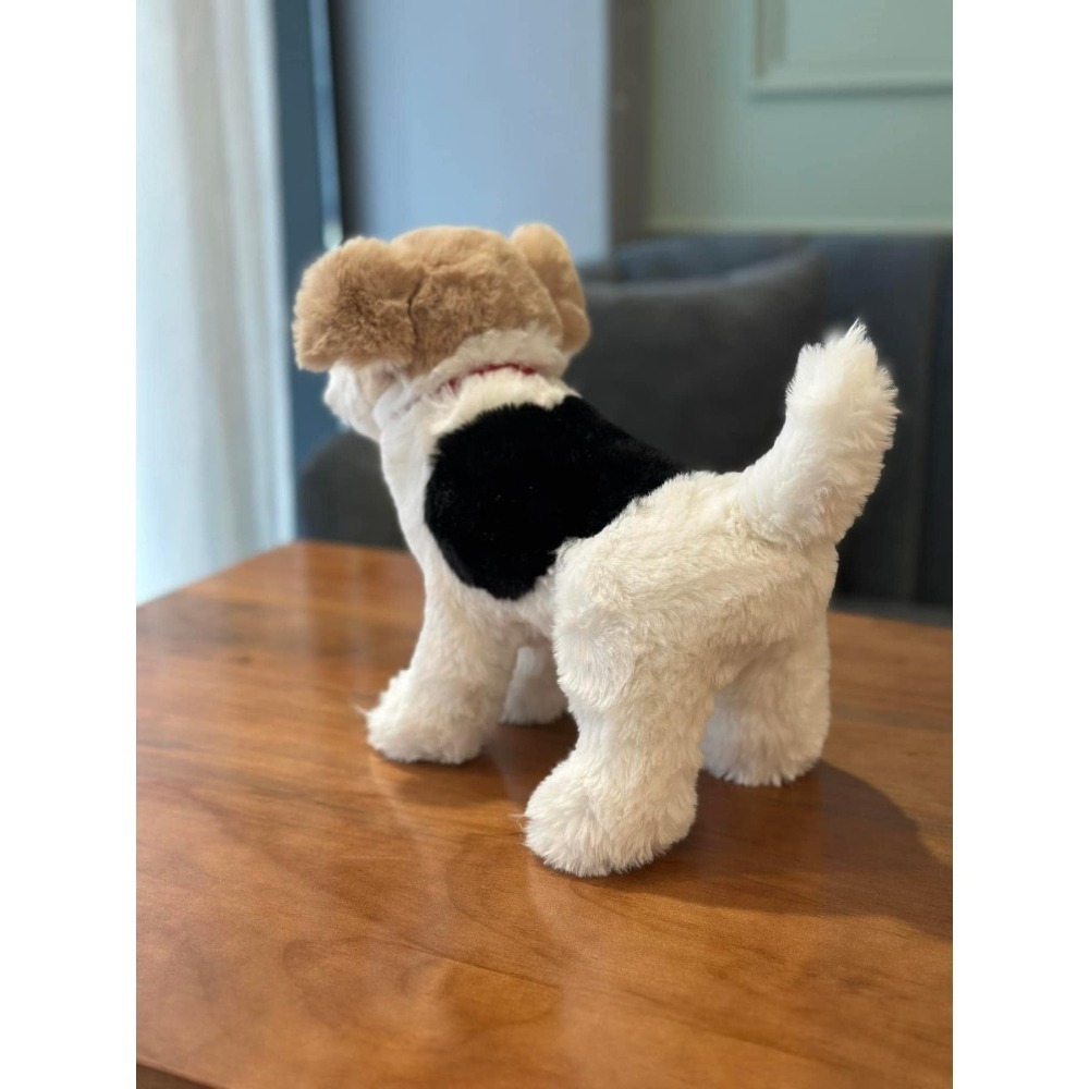 Wirefoxterrier 剛毛獵狐梗 絨毛娃娃-細節圖3