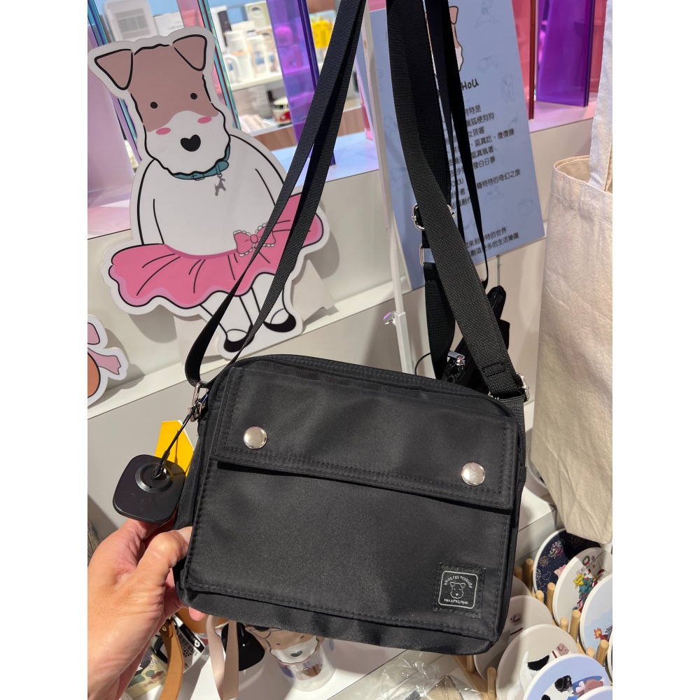 Wirefoxterrier 剛毛獵狐梗 尼龍斜背包-細節圖2