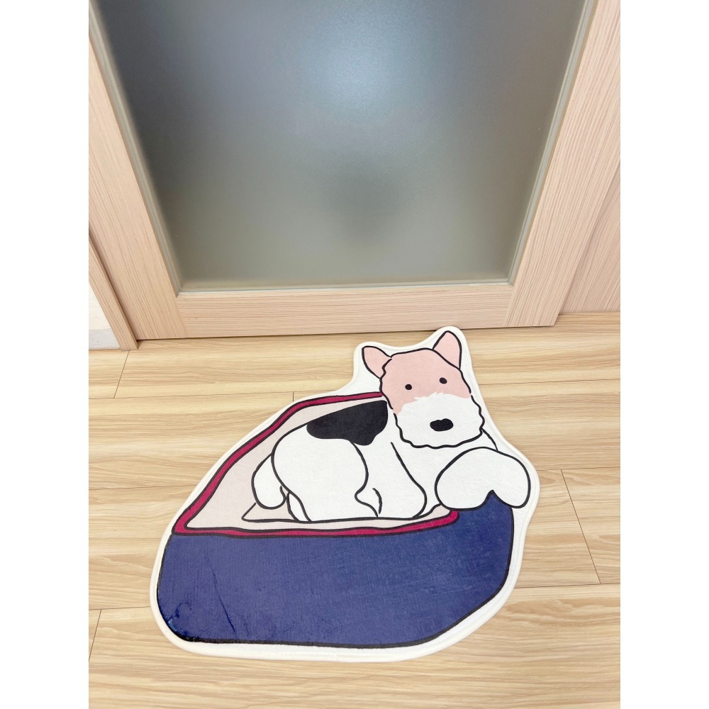 Wirefoxterrier 剛毛獵狐梗 法蘭絨地毯-細節圖2