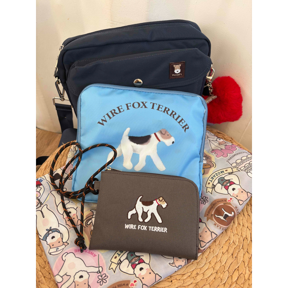 Wirefoxterrier 剛毛獵狐梗 護照包-細節圖3