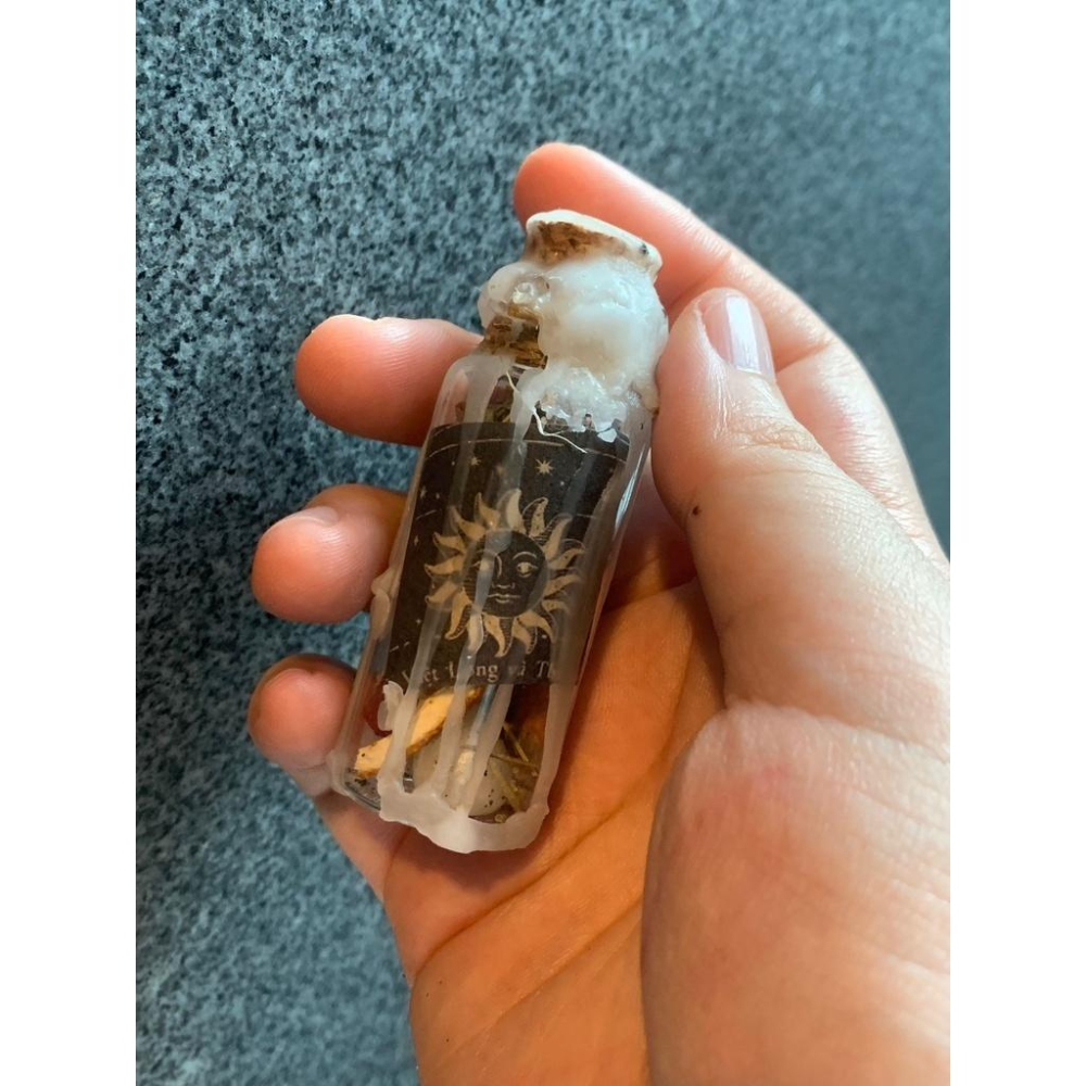 ￡夜鶯與玫瑰￡魔法商店 魔法巫瓶DIY材料包或女巫代製/巫術瓶/魔法瓶/許願瓶/愛情/事業/招財/平安/學業/招桃花-細節圖4