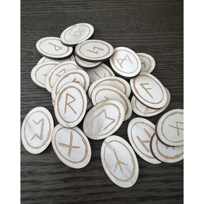 ￡夜鶯與玫瑰￡魔法商店 北歐盧恩符文牌組 古弗達克文 魔法符文 盧恩文字 如尼符文 可客定款式-細節圖7