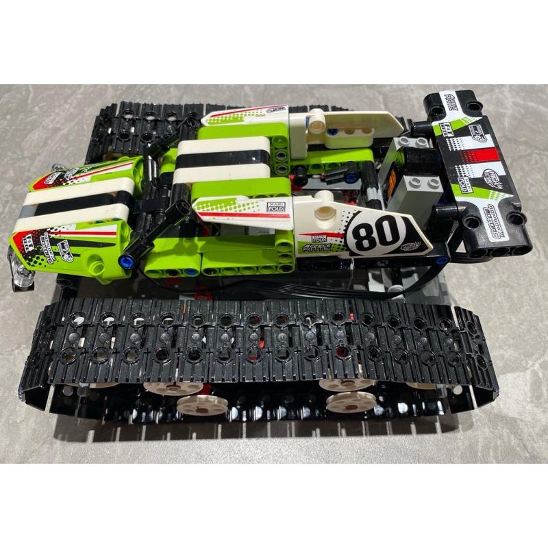 二手 樂高 LEGO 42065 科技系列 遙控 履帶車 40週年-細節圖2
