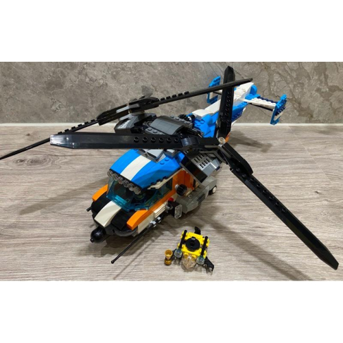 二手 樂高 LEGO 31096 三合一 創意系列 Twin-Rotor Helicopter 雙螺旋槳 直升機