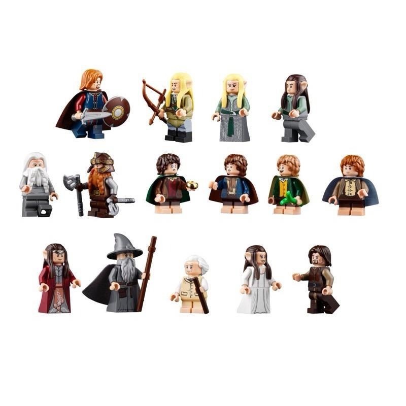 無人偶 樂高 LEGO 10316 魔戒 Rivendell 瑞文戴爾 哈比人-細節圖2