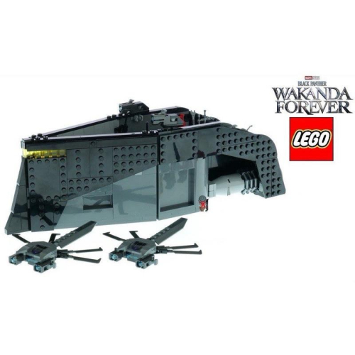 無人偶 樂高 LEGO 76214 漫威 復仇者聯盟 黑豹 2 瓦干達萬歲 水上戰爭