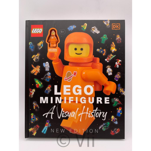無人偶 樂高 LEGO 人偶 圖鑑 橘色太空人 經典回顧2020圖鑑 太空人 書 Minifigure History