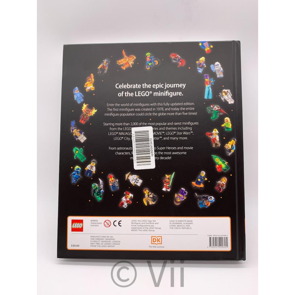 無人偶 樂高 LEGO 人偶 圖鑑 橘色太空人 經典回顧2020圖鑑 太空人 書 Minifigure History-細節圖2