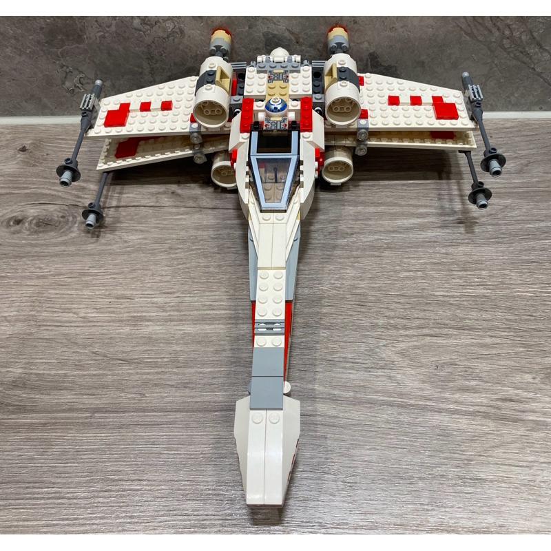 二手 樂高 LEGO 星際大戰 星戰 6212 Star Wars X-wing X戰機 路克 莉亞 韓索羅-細節圖4