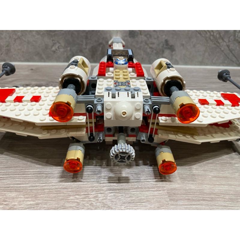 二手 樂高 LEGO 星際大戰 星戰 6212 Star Wars X-wing X戰機 路克 莉亞 韓索羅-細節圖5