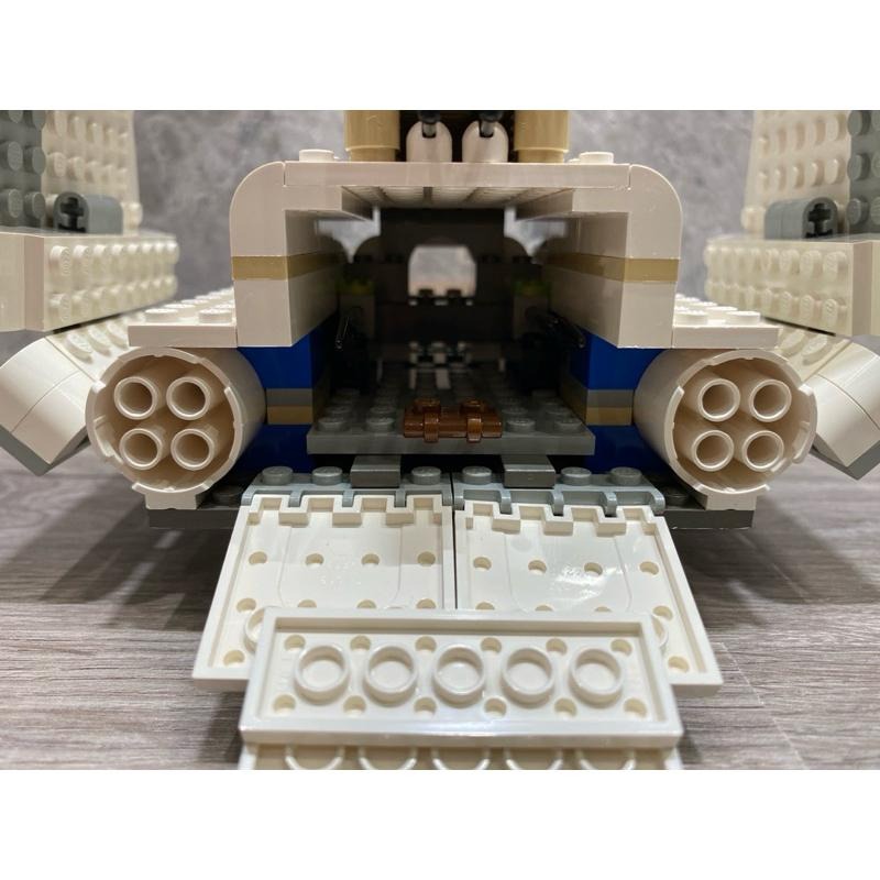 二手 樂高 LEGO 7166 星際大戰 星戰 Imperial Shuttle 皇帝 帕爾帕廷 黑武士 指揮艦-細節圖5