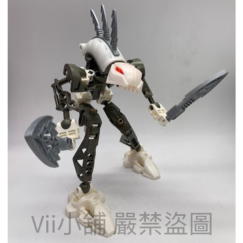 二手 樂高 LEGO BIONICLE 生化戰士 8588 Rahkshi Kurahk 8560 8561 8564-細節圖2