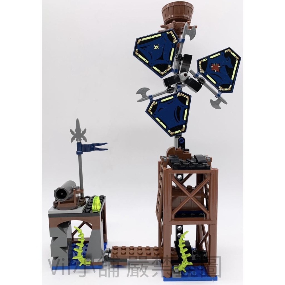 二手 樂高 LEGO 70732 Ninjago 旋風忍者 City of Stiix 幽靈飛船 神廟-細節圖2