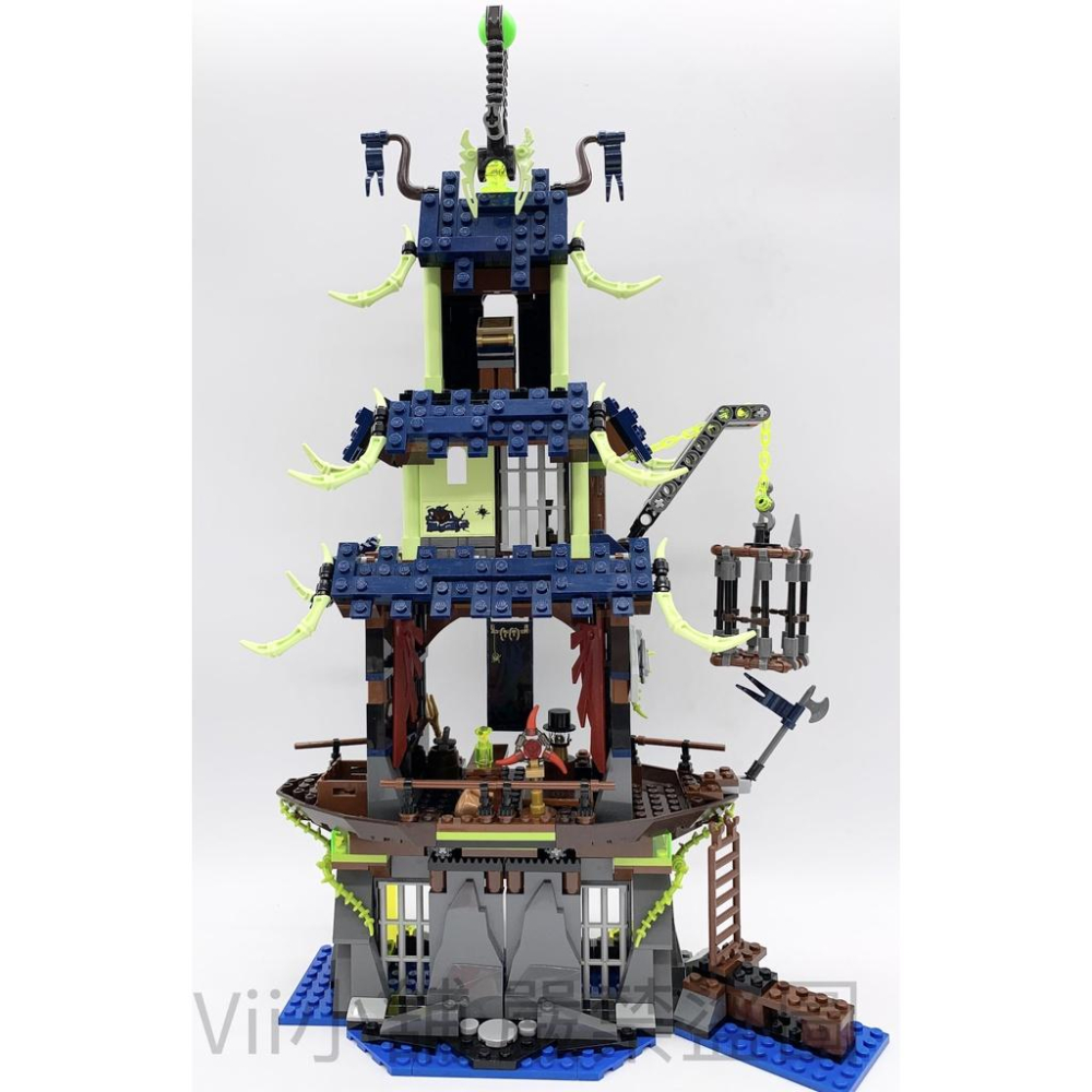 二手 樂高 LEGO 70732 Ninjago 旋風忍者 City of Stiix 幽靈飛船 神廟-細節圖3