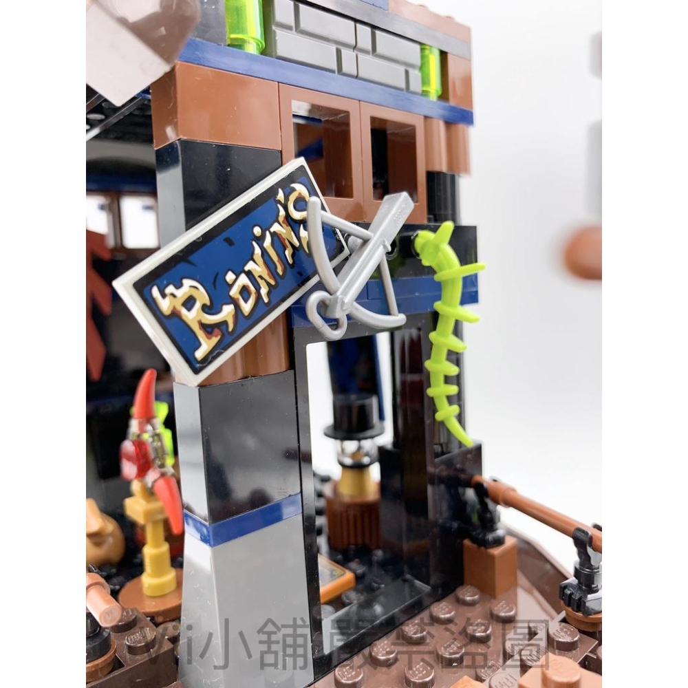 二手 樂高 LEGO 70732 Ninjago 旋風忍者 City of Stiix 幽靈飛船 神廟-細節圖4