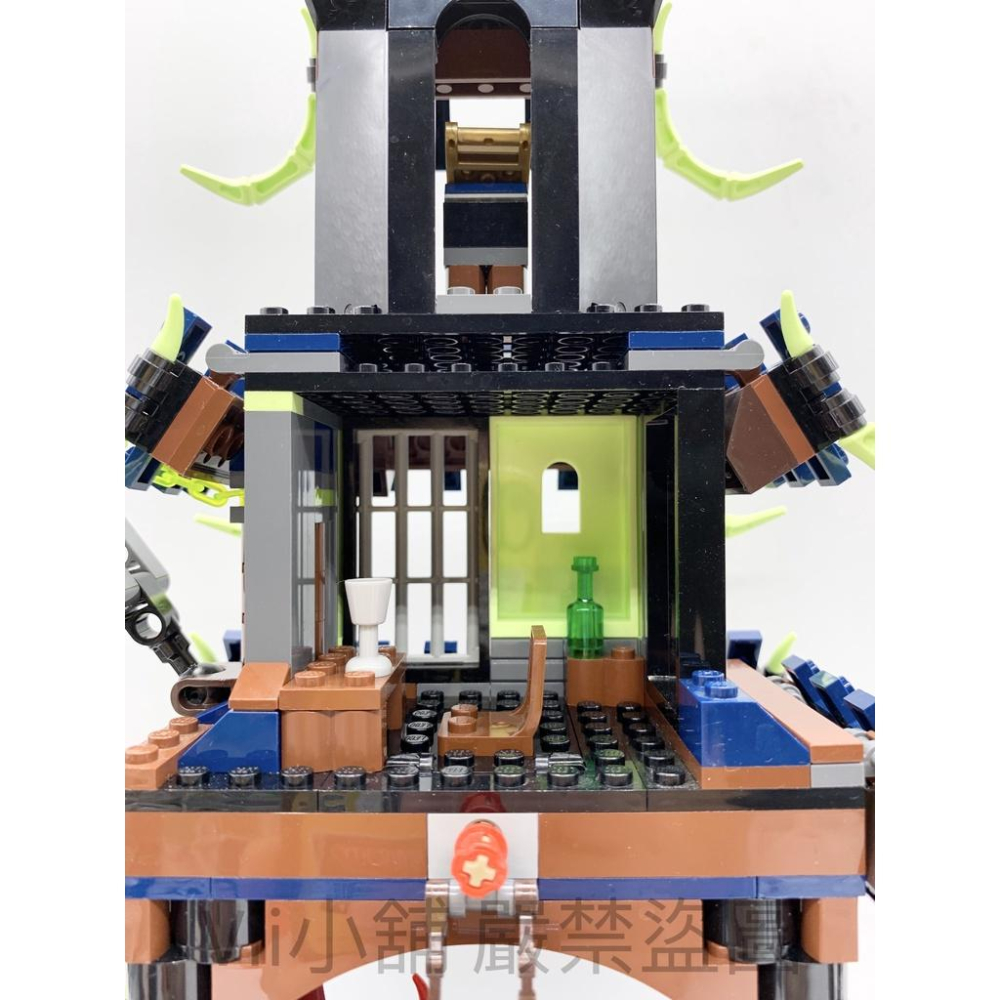 二手 樂高 LEGO 70732 Ninjago 旋風忍者 City of Stiix 幽靈飛船 神廟-細節圖5