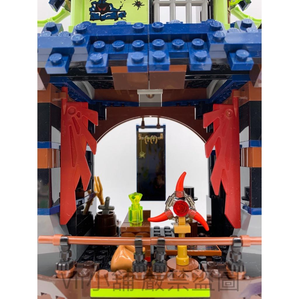 二手 樂高 LEGO 70732 Ninjago 旋風忍者 City of Stiix 幽靈飛船 神廟-細節圖8