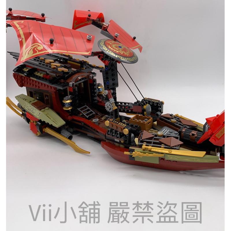 二手 樂高 LEGO 70738  旋風忍者 NINJAGO 使命號之最終決戰-細節圖2