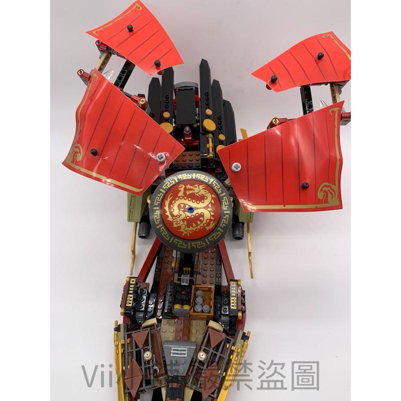二手 樂高 LEGO 70738  旋風忍者 NINJAGO 使命號之最終決戰-細節圖6