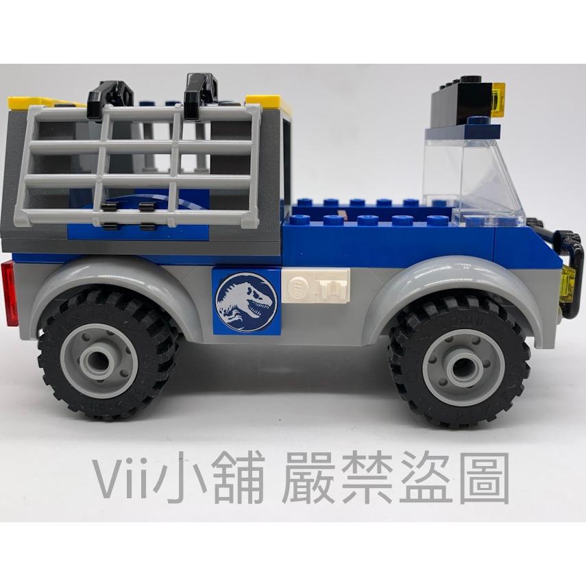 二手 樂高 LEGO 侏儸紀世界 侏羅紀 75935 10757 恐龍 重爪龍對決 車子-細節圖5
