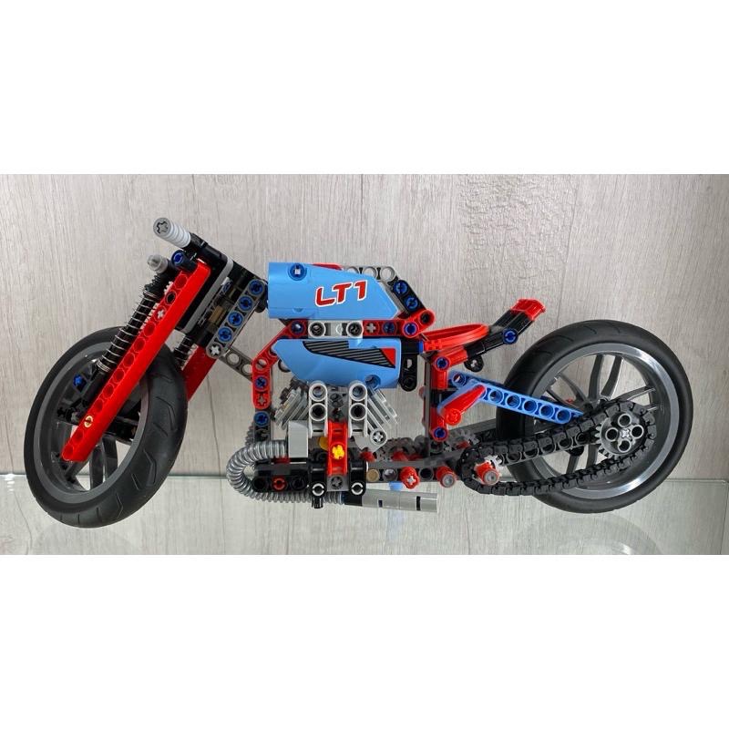 二手 樂高 LEGO Technic 科技系列 42036 街道摩托車 42107 杜卡迪 重機 重型機車-細節圖3