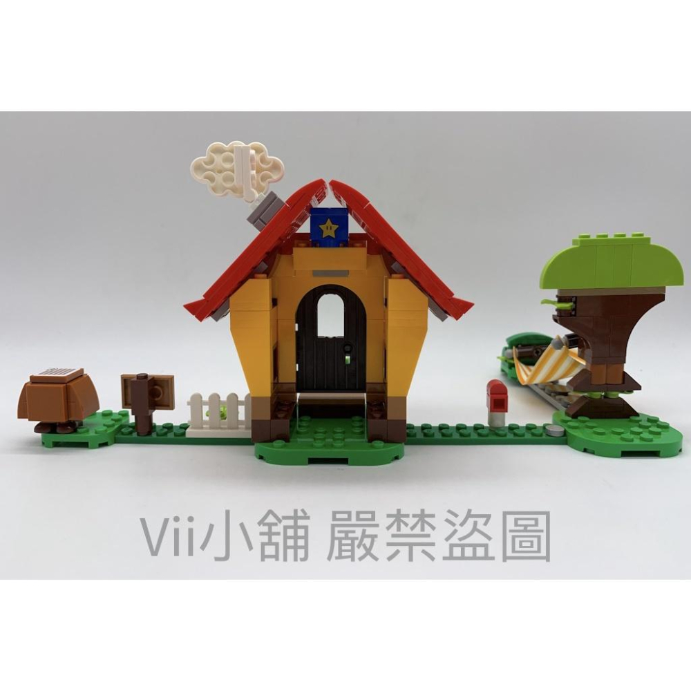 無人偶 二手 樂高 LEGO 71367 耀西的禮物屋 瑪利歐 瑪莉歐 馬利歐-細節圖2