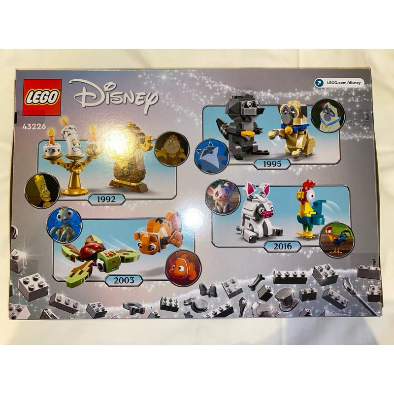 樂高 LEGO 迪士尼 Disney 100週年 43226 迪士尼經典搭檔 風中奇緣 尼莫 美女與野獸 海洋奇緣-細節圖2